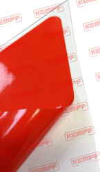 Preview: 93435 Aufkleber rotes Dreieck 110x110x110mm